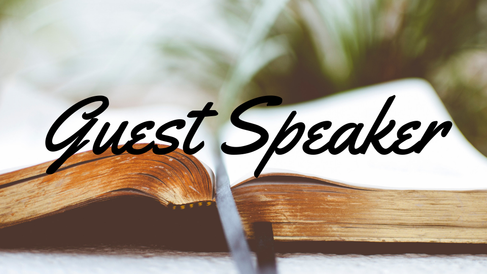 Guest Speaker – Fred Kovach